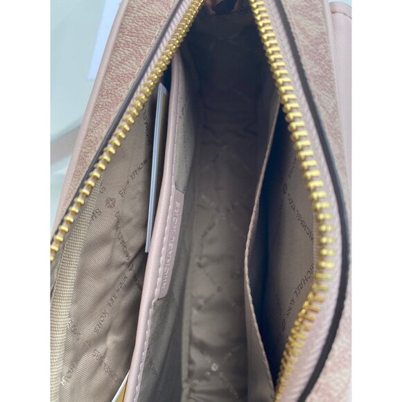 Michael Kors crossbody bag medium pocket camera crossbody bag powder blush multi - Picture 6 of 7